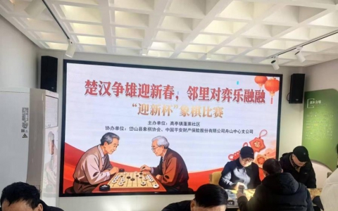 舟山平安产险：邻里对弈迎新春，平安相伴暖人心